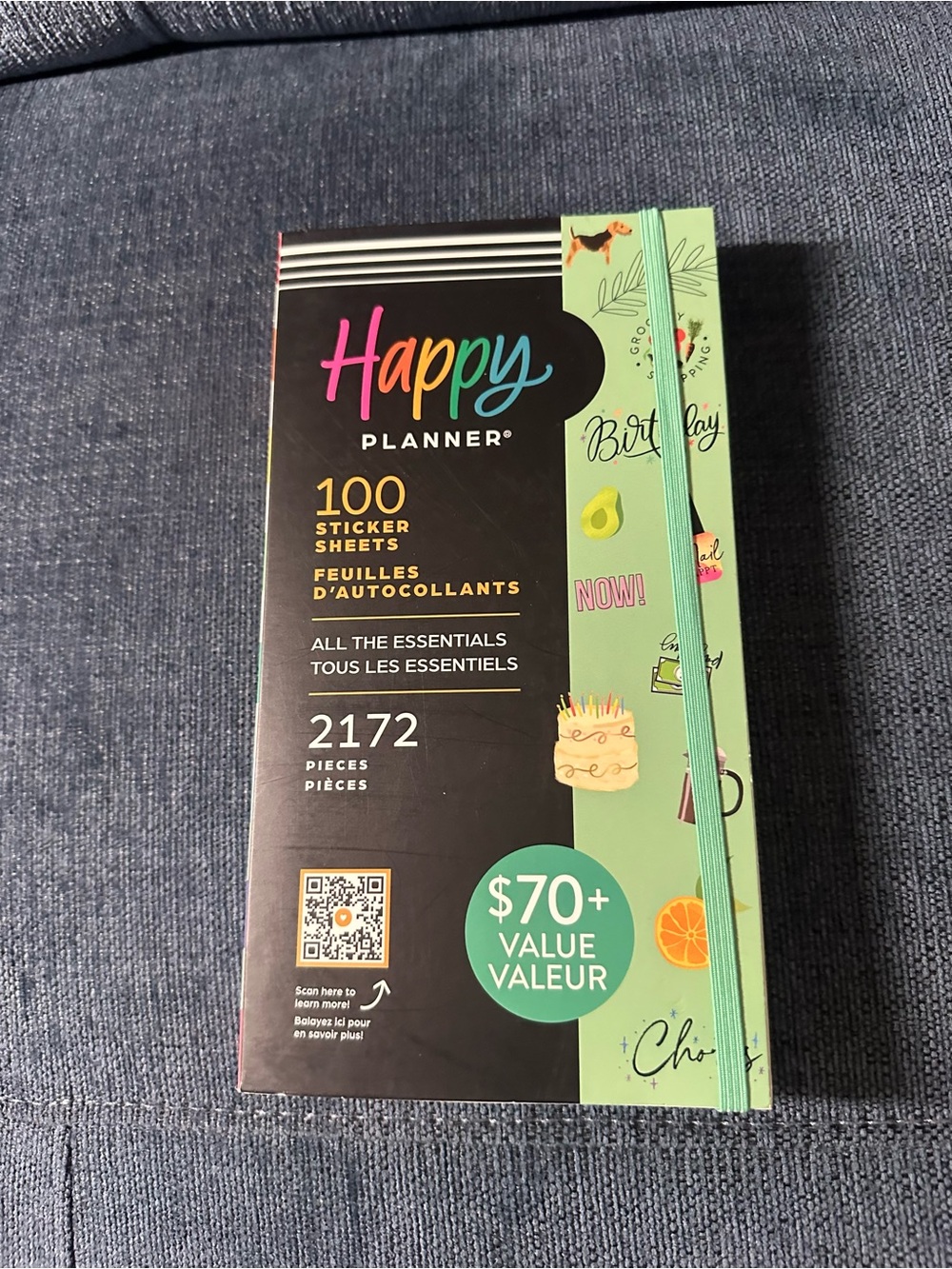 Happy Planner Mega Value Pack Stickers 
100 SHEETS - ALL THE ESSENTIALS